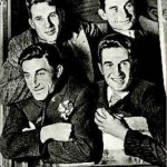 The famous Starostin brothers, stalwarts of the Spartak Moscow football team (clockwise from top left, Aleksandr, Nikolai, Pyotr, and Andrei.)
